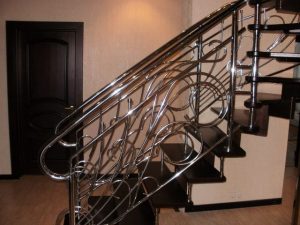 Кованые перила для лестниц